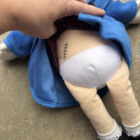 Madame Alexander Plush Madeline 18" Doll 2006 with Coat Adorable School Girl - Picture 6 of 6